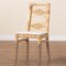 Bali & Pari Poltak Modern Bohemian Natural Brown Rattan Dining Chair 209-12797 - alternate 6